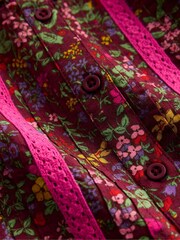 Boden Lace Detail Woven Dress - صورة 3 من 3
