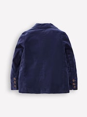Boden Blue Classic Velvet Blazer - Image 2 of 4