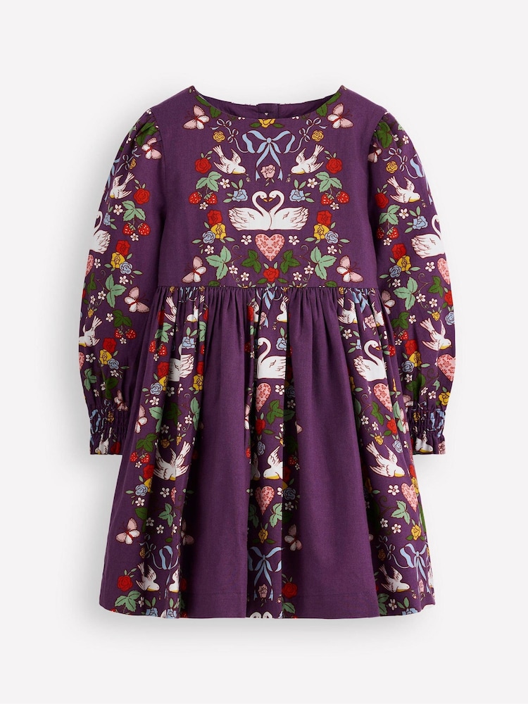 Boden Purple Madeline Long Sleeve Dress - Image 1 of 3