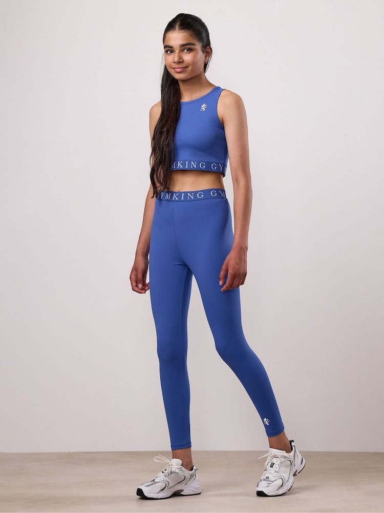 Gym King Blue Impact Tank - Image 4 of 4 Gym King Blue Impact Tank - Image 4 of 4