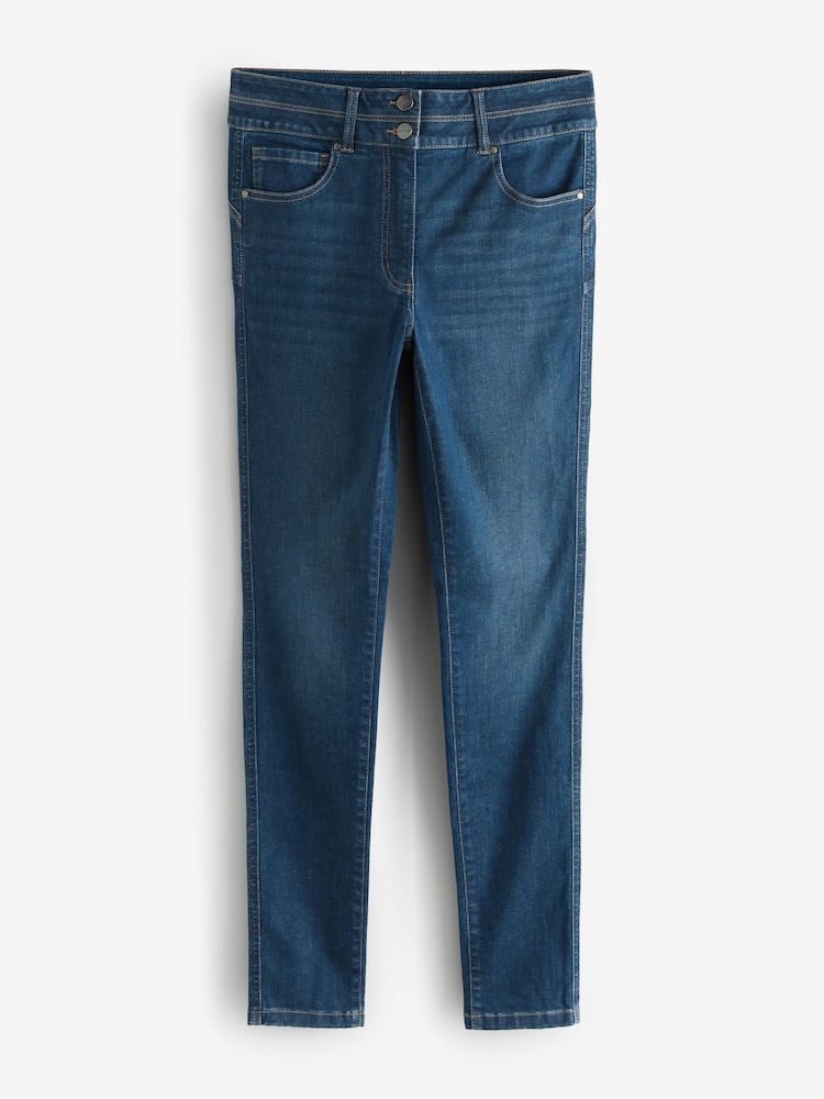 Denim Dark Blue Skinny Jeans - Image 1 of 1 Denim Dark Blue Skinny Jeans - Image 1 of 1