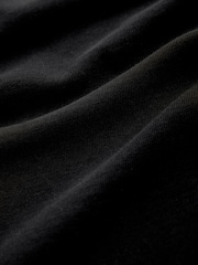 Black License Rolling Stones Plain Embroidered T-Shirt - Image 7 of 7