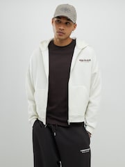 Moletom com zíper oversized River Island Ame Le Nuit - Imagem 2 de 4