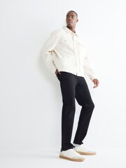 River Island Black Stay Slim Stretch Jeans - Image 3 of 4
