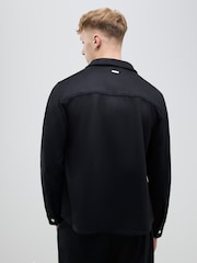 River Island Black Faux Suede Overshirt - Image 3 of 4