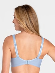 Miss Mary of Sweden Blue Broderie Anglaise Non-Wired Bra - Image 3 of 3