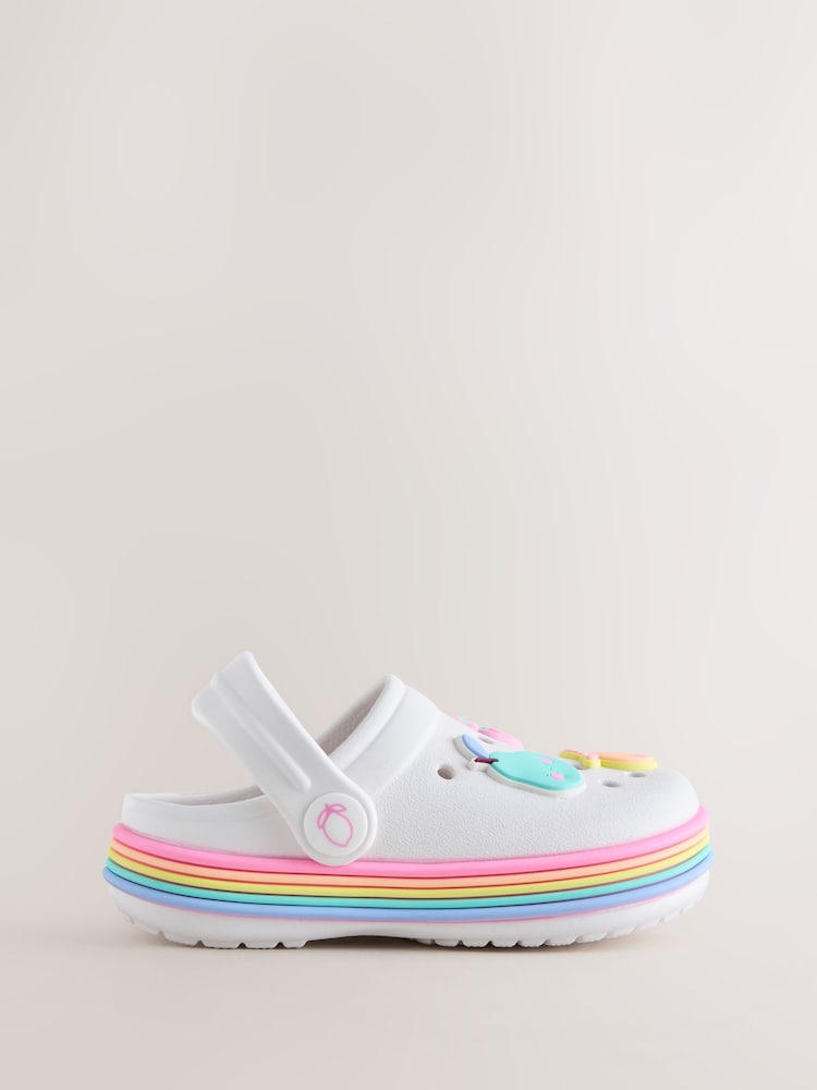 White Fruit Wide Fit (G) Character Clogs - Image 1 of 4
