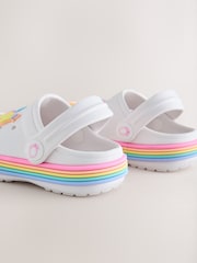 White Fruit Wide Fit (G) Character Clogs - Image 2 of 4