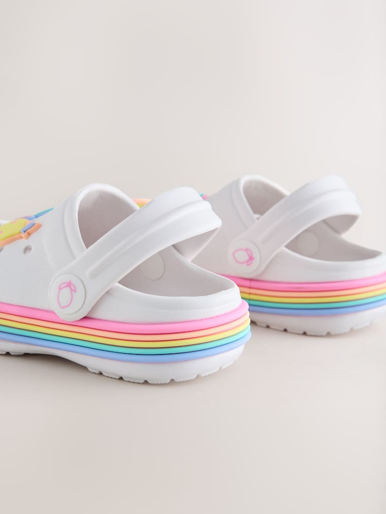 White Fruit Wide Fit (G) Character Clogs - Image 2 of 4