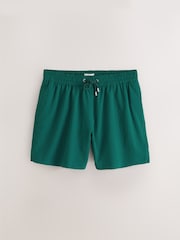 Verde de tennis - Shorts de baño con textura de gofre de 5 pulgada - Imagen 6 de 8