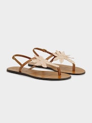 Manebi Cream Canyon Leather Sandals - Image 3 of 3