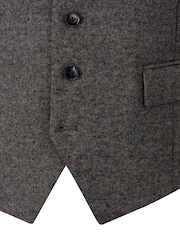 Skopes Grey Fox Textured Suit Waistcoat - Image 4 of 4