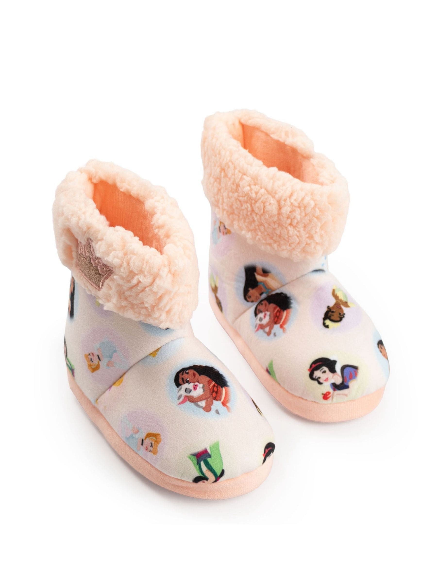 Disney Women's Pink Slipper Boots | | Official Merch | Size: 8 - Image 2