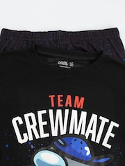 Vanilla Underground Blue Among Us Multi-Pack of 2 Long Sleeve Long Leg Pyjamas Set - Image 4 of 5