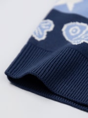 Vanilla Underground Blue Pingu Merry Noot-mas Christmas Jumper - Image 4 of 6