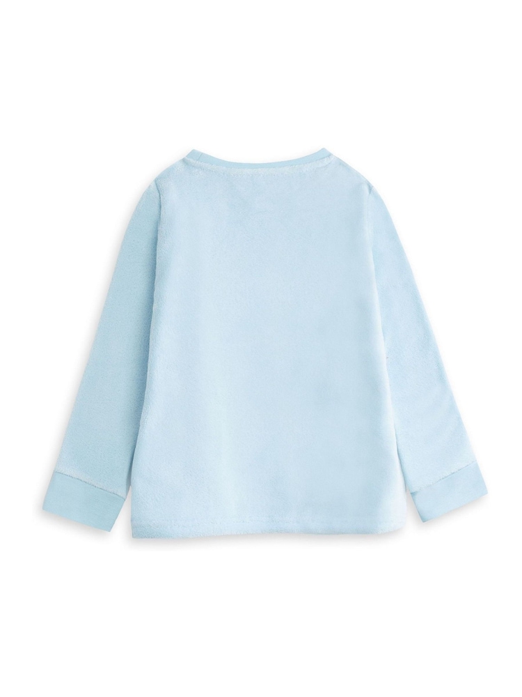 Vanilla Underground Blue Lilo & Stitch Fleece Long Sleeve Long Leg Pyjama Set - Image 2 of 6 Vanilla Underground Blue Lilo & Stitch Fleece Long Sleeve Long Leg Pyjama Set - Image 2 of 6