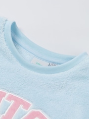 Vanilla Underground Blue Lilo & Stitch Fleece Long Sleeve Long Leg Pyjama Set - Image 3 of 6