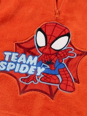 Vanilla Underground Blue Spidey & Friends  Long Sleeve Long Leg Pyjamas Set 3 Piece - Image 4 of 6