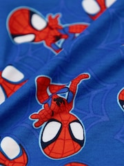 Vanilla Underground Blue Spidey & Friends  Long Sleeve Long Leg Pyjamas Set 3 Piece - Image 6 of 6