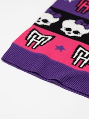 Suéter navideño con diseño de grecas alpinas de Monster Alto con calaveras y copos de nieve de Vanilla Underground - Imagen 6 de 6