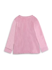 Vanilla Underground Pink Lilo & Stitch Angel Fleece Long Sleeve Long Leg Pyjama Set - Image 2 of 6