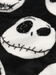 Vanilla Underground Black The Nightmare Before Christmas Faces Fleece Quarter Zip Jumper - Image 3 of 6