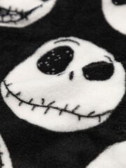 Vanilla Underground Black The Nightmare Before Christmas Faces Fleece Quarter Zip Jumper - Image 7 of 10