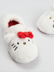 Vanilla Underground White Hello Kitty Character Face Slippers - Image 3 of 6