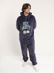 طقم بيجامة برِجل طويلة وكُم طويل بتصميم شخصيتَي Rick And Morty من Vanilla Underground - صورة 1 من 8