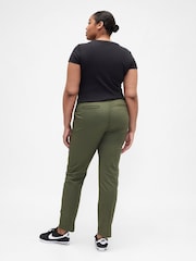 Verde - Chinos de tiro medio Downtown de Gap - Imagen 6 de 6