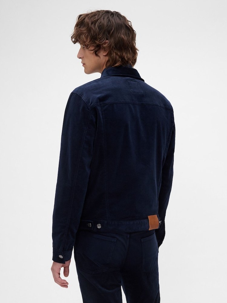 GapStudio Blue Icon Corduroy Jacket - Image 2 of 5