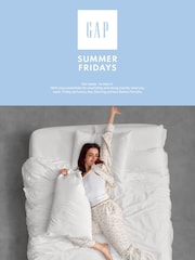 Gap X Summer Fridays Blue/White Logo Crew Socks 3 Pack - Image 3 of 3