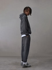 Castore Charcoal Grey Oversized Hoodie and Joggers Set - Image 3 of 4