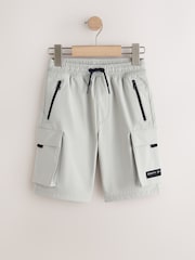 Grey Premium Cargo Shorts (3-16yrs) - Image 1 of 4