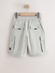 Grey Premium Cargo Shorts (3-16yrs) - Image 2 of 4
