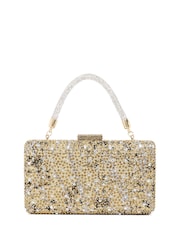 Dune London Metallic Beauti Clutch Bag - Image 2 of 5