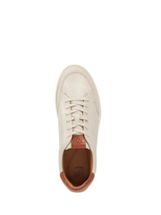 Dune London White Tabor Trainers - Image 4 of 5