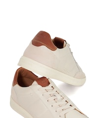 Dune London White Tabor Trainers - Image 5 of 5