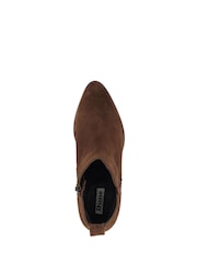 Dune London Brown Parlure Ankle Boots - Image 4 of 5