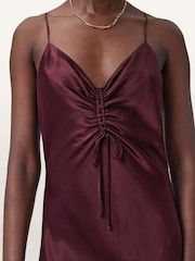 AllSaints Red Alexia Maxi Dress - Image 4 of 5