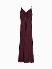 AllSaints Red Alexia Maxi Dress - Image 5 of 5