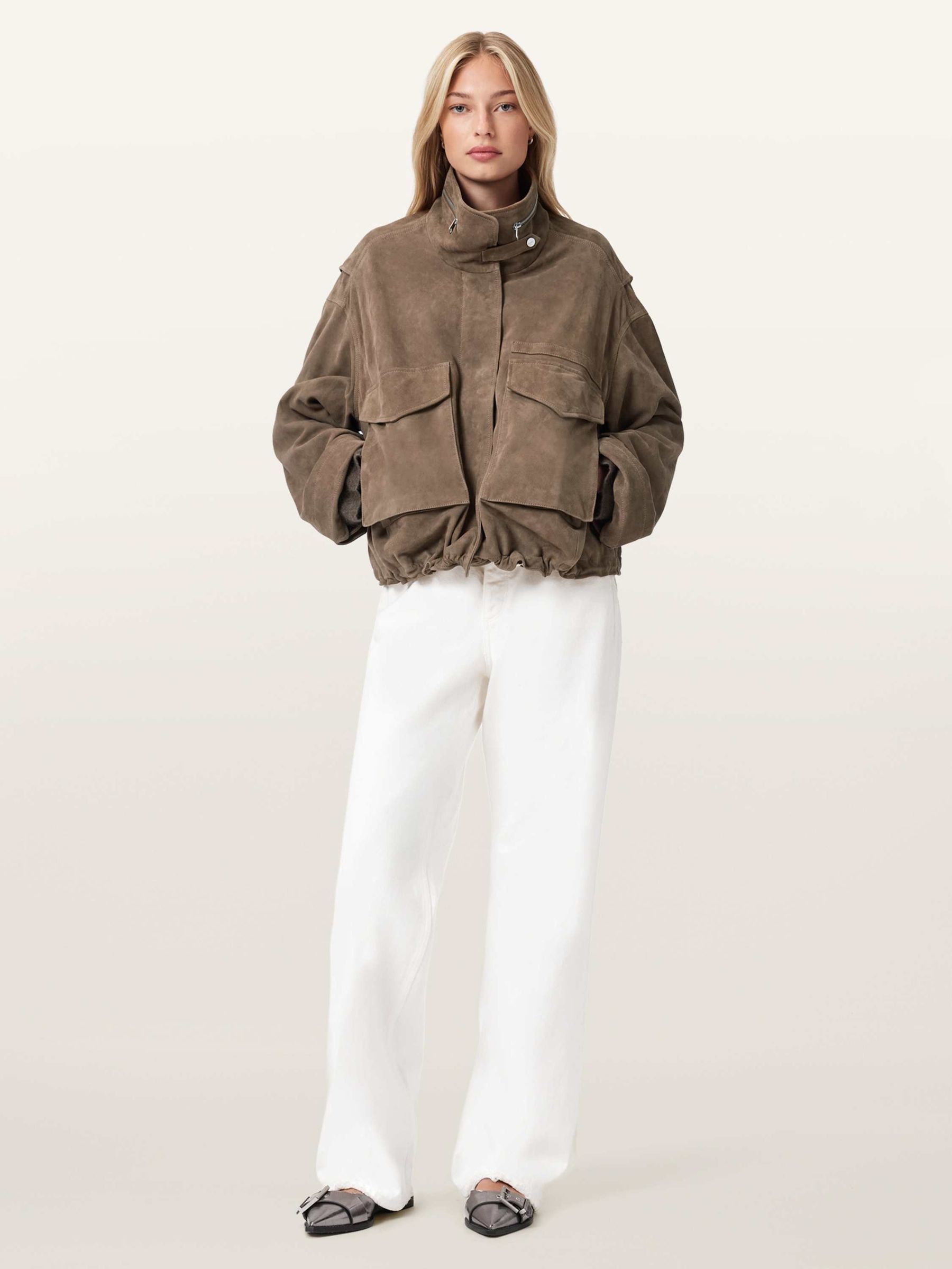 Buy AllSaints Brown Clay Jacket from Next USA