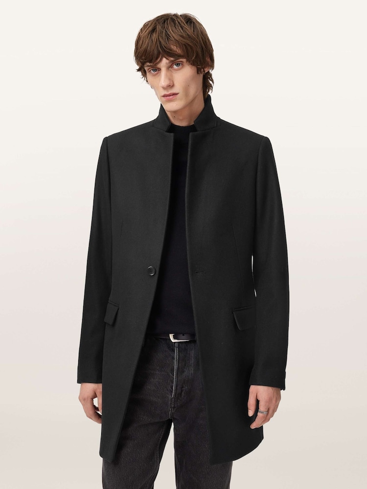 AllSaints Haydon Coat - Imagem 1 de 8 AllSaints Haydon Coat - Imagem 1 de 8