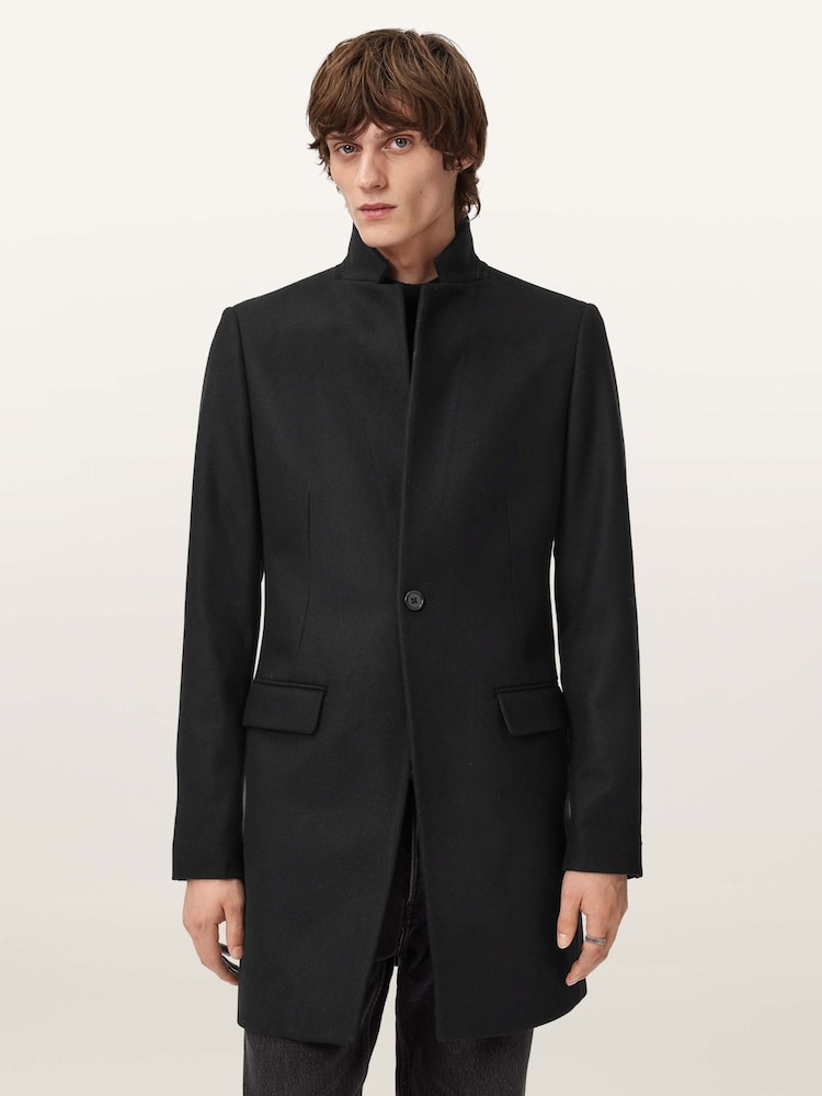 AllSaints Haydon Coat - Imagem 2 de 8 AllSaints Haydon Coat - Imagem 2 de 8
