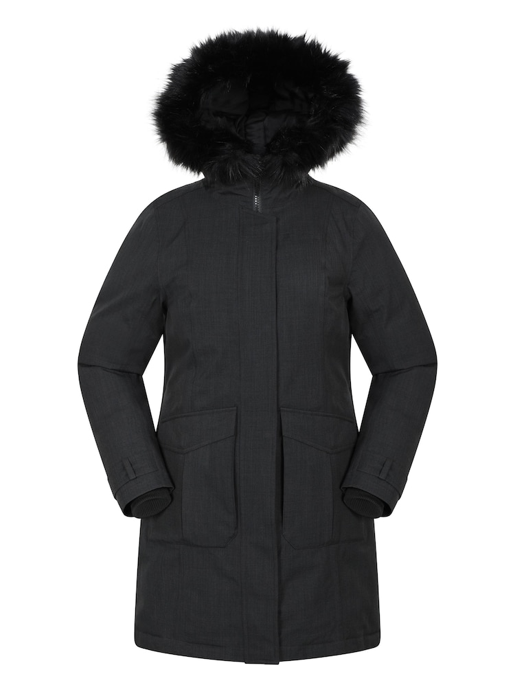 Mountain Warehouse Black Aurora Extreme Womens Down Waterproof Jacket - Image 1 of 5 Mountain Warehouse Black Aurora Extreme Womens Down Waterproof Jacket - Image 1 of 5