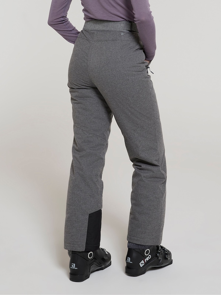 Mountain Warehouse Grey Blizzard II Womens Ski Joggers - Image 2 of 4 Mountain Warehouse Grey Blizzard II Womens Ski Joggers - Image 2 of 4