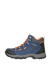 Mountain Warehouse Light Blue Adventurer Mens Waterproof Walking Boots - Image 2 of 5
