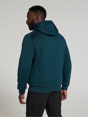 Azul - Mountain Warehouse Nevis II Mens Fur Lined Hoodie - Imagen 3 de 9