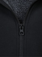 Mountain Warehouse Black Dalton Mens Borg Lined Hoodie - Image 5 of 5
