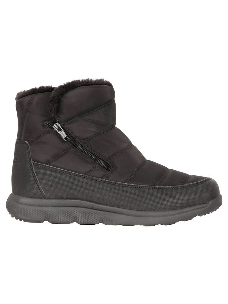 Mountain Warehouse Black Boston Fleece-Lined Womens Boots - Image 2 of 8